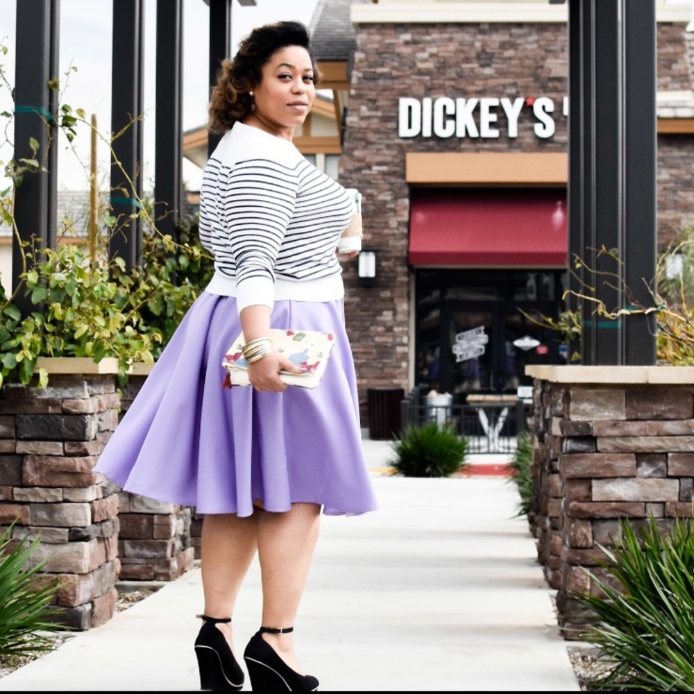 Lavender skirt